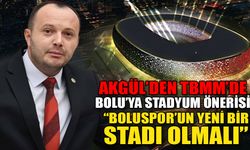 Akgül’den TBMM’de Bolu’ya stadyum önerisi