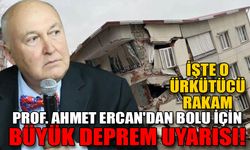 Prof. Ercan'dan Bolu için büyük deprem uyarısı!
