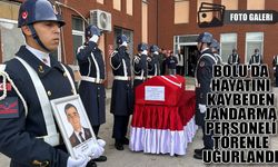 Hayatını kaybeden Jandarma personeli için tören düzenlendi