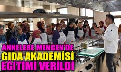 Annelere Mengen’de gıda akademisi eğitimi verildi