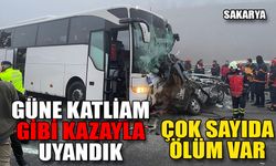 Kuzey Marmara Otoyolu'nda katliam gibi kaza