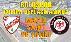 Boluspor, Çorum FK deplasmanında