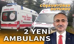 Milletvekili Coşkunyürek, Bolu'ya 2 yeni ambulans kazandırıldığını duyurdu