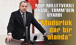 MHP Milletvekili Akgül, TBMM'yi, Bolu AFAD binası konusunda uyardı