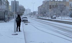 Kastamonu beyaz örtüyle kaplandı