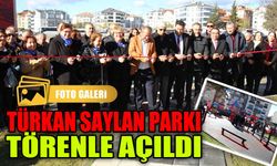 Türkan Saylan parkı törenle açıldı