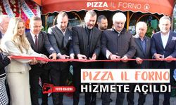 Pizza İl Forno Bolu Şubesi yoğun katılımla açıldı