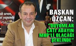 Tanju Özcan: "Duyumlara göre çatı aday MHP’li"
