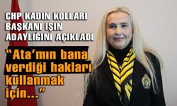 CHP Bolu Kadın Kolları Başkanı Zuhal Işın Toker, belediye meclis üyeliği için aday oldu