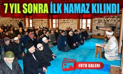 Tarihi Kanuni Sultan Süleyman cami yeniden ibadete açıldı