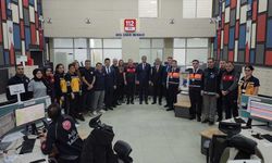 Vali Yavuz görevi başındaki personelin yeni yılını kutladı