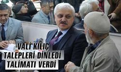 Bolu Valisi Erkan Kılıç, vatandaşları dinledi