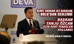 Ali Babacan, isim vermeden, Tanju Özcan'ı eleştirdi