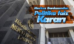 Merkez Bankası politika faizini açıkladı