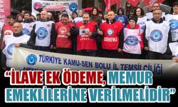Kamu-Sen ve Türk Sağlık-Sen yağmur altında hak aradı