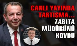 Bolu Belediye Başkanı Tanju Özcan, canlı yayında zabıta müdürünü kovdu