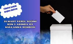 31 Mart yerel seçimi için 5 adımda oy kullanma rehberi Türkiye sandık başına gidiyor