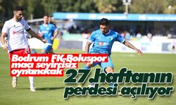 Bodrum FK- Boluspor maçı seyircisiz oynanacak