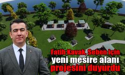 Fatih Kavak, Seben için yeni mesire alanı projesini duyurdu