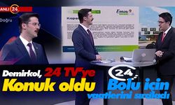 Başkan Adayı Demirkol 24 TV’ye konuk oldu