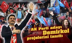 AK Parti Bolu Belediye Başkan Adayı Demirkol, projelerini tanıttı