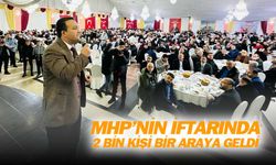 MHP'nin iftar programında 2 bin kişi bir araya geldi