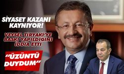 Tanju Özcan, Veysel Tiryaki'ye baskı yapıldığını iddia etti