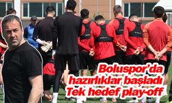 Boluspor’da hazırlıklar başladı tek hedef play-off