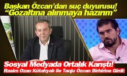 Başkan Özcan'dan suç duyurusu