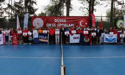 Tenis Türkiye finalleri Düzce'de başladı