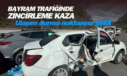 Anadolu Otoyolu Bolu kesiminde 3 araç kazaya karıştı: 3 yaralı