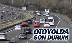 Anadolu Otoyolu’nun Bolu geçişince trafik akıcı ilerliyor