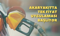 Akaryakıtta tek fiyat uygulaması başlıyor