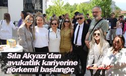 Sıla Akyazı'dan avukatlık kariyerine görkemli başlangıç