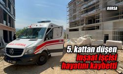 5. kattan düşen inşaat işçisi hayatını kaybetti