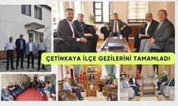 İgm Başkanı Çetinkaya İlçe Gezilerini Tamamladı