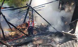 Safranbolu'da iki katlı müstakil ev yangında zarar gördü