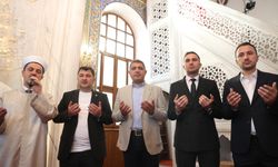 Düzce’de kurban bayramı kutlamaları camide başladı