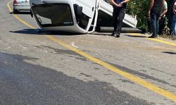 Sakarya'da kamyonet takla attı: 1 yaralı