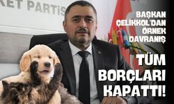 MHP Bolu İl Başkanı Çelikkol, BOLPATİ Derneğinin klinik borçlarını ödedi