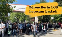 Öğrencilerin LGS heyecanı başladı