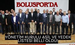 İşte Boluspor'un yönetim kurulu listesi!