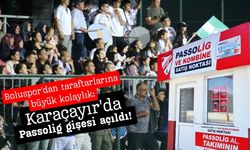 Boluspor'dan taraftarlarına büyük kolaylık: Karaçayır'da Passolig gişesi açıldı!