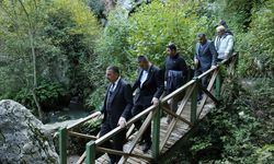Vali, Çayır Mağarası’nda incelemelerde bulundu