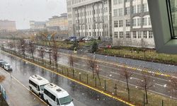 Kocaeli'ne beklenen kar geldi