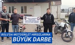Bolu motosiklet hırsızlarına büyük darbe