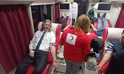 Zonguldak'ta gazeteciler kan bağışladı