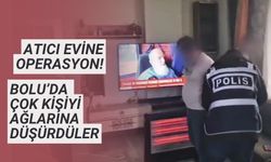 Atıcı evine operasyon! Bolu’da çok kişiyi ağlarına düşürdüler