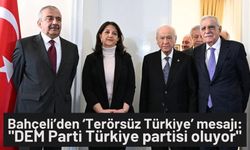 Bahçeli’den ‘Terörsüz Türkiye’ mesajı: "DEM Parti Türkiye partisi oluyor"