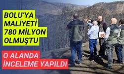 Göynük’teki orman yangınının yaşandığı alanda inceleme yapıldı